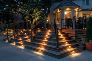 Ideas for outdoor decking lighting from Williams Electrical Contractors - electricians in Brighton